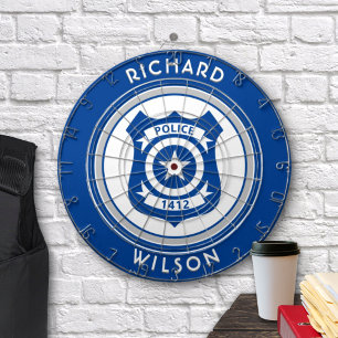 Cible De Fléchettes Tableau de bord des dossiers de police