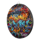 Cible De Fléchettes Tableau de bord des graffitis (Devant droit)