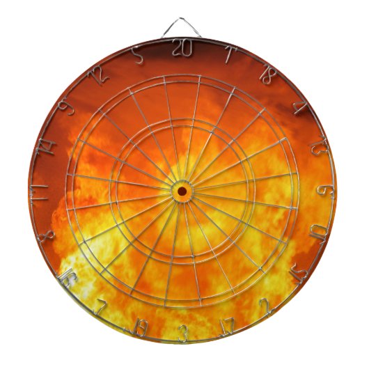 Cible De Fléchettes Tableau de bord d'incendie (Devant)