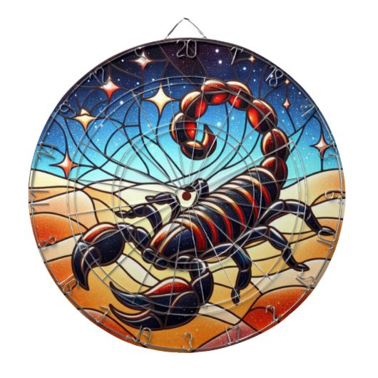 Cible De Fléchettes Tableau de bord du scorpion (Devant)