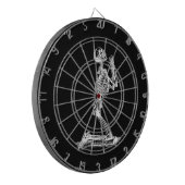 Cible De Fléchettes tableau de bord du squelette (Devant gauche)