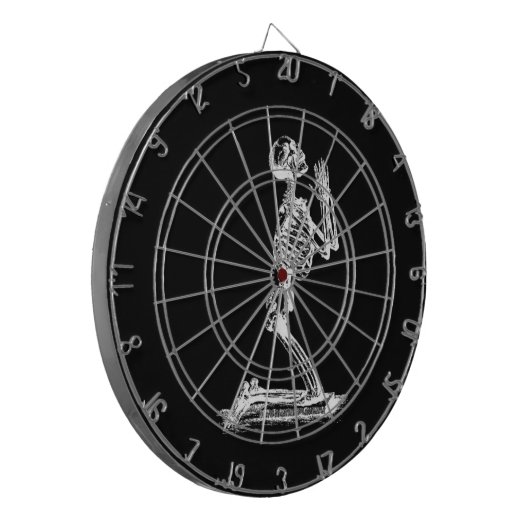 Cible De Fléchettes tableau de bord du squelette (Devant gauche)