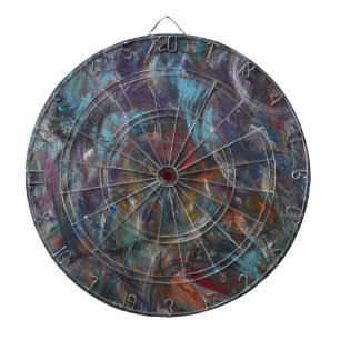 Cible De Fléchettes Tableau de bord encerclé