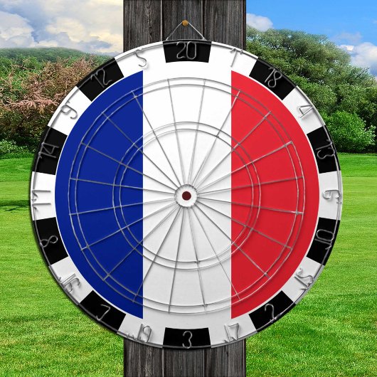 Cible De Fléchettes Tableau de bord France & Drapeau français / Jeu