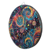 Cible De Fléchettes Tableau de bord Galaxy Art (Devant droit)