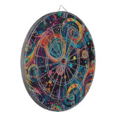 Cible De Fléchettes Tableau de bord Galaxy Art (Devant gauche)