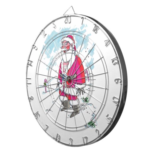 Cible De Fléchettes Tableau de bord No Ho Ho Ho (Devant droit)