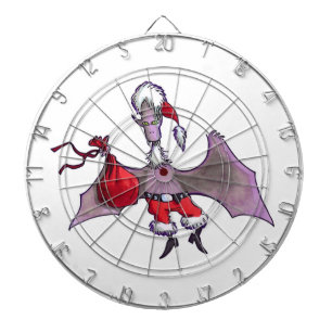 Cible De Fléchettes Tableau de bord père Noël Bat
