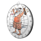 Cible De Fléchettes Tableau de bord Père Noël ivre (Devant droit)