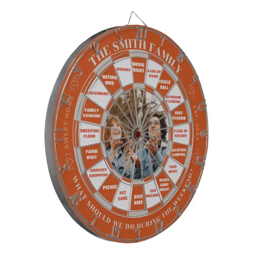 Cible De Fléchettes Tableau de bord photo personnalisé Plus décision d (Devant gauche)