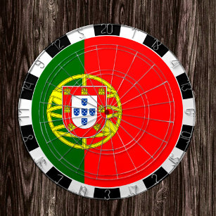 Cible De Fléchettes Tableau de bord Portugal & Drapeau portugais / Jeu