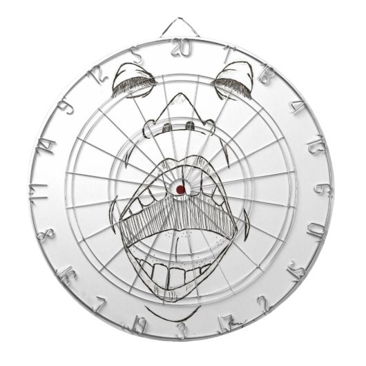 Cible De Fléchettes Tableau de bord "Shout" (Devant)