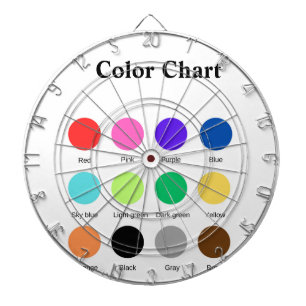 Cible De Fléchettes Tableau de couleurs pour l'école enseignant enfant