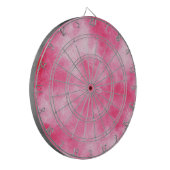 Cible De Fléchettes Tableau de fléchettes à effet de nuage rose (Devant gauche)