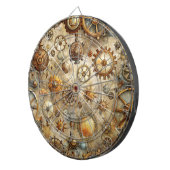 Cible De Fléchettes Tableau de fléchettes carte ancienne Steampunk (Devant droit)