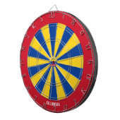 Cible De Fléchettes Tableau de fléchettes Colombie Drapeau Patriote (Devant droit)