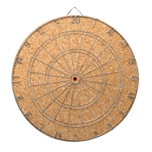 Cible De Fléchettes Tableau de liège (Devant)