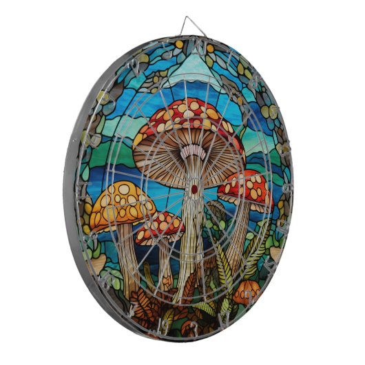 Cible De Fléchettes Tableau des champignons (Devant gauche)