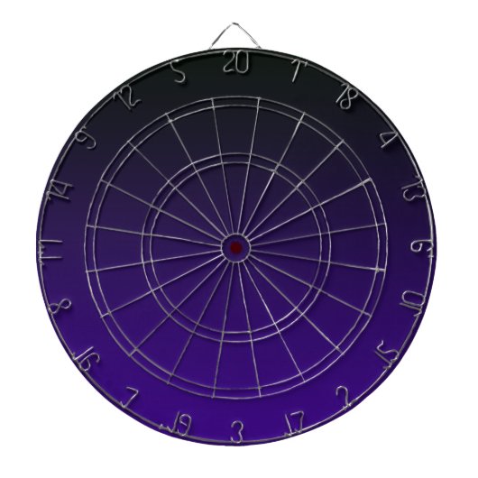 Cible De Fléchettes Tableau noir à foncé violet (Devant)