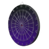 Cible De Fléchettes Tableau noir à foncé violet (Devant droit)