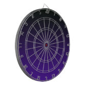 Cible De Fléchettes Tableau noir à foncé violet (Devant gauche)