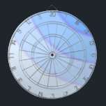 Cible De Fléchettes Tableau noir à perles bleues<br><div class="desc">Baby Blue Swirls Dartboard Simple pastel tourbillonne design, très joli et moderne. parfait pour un cadeau d'anniversaire, ados, entre, jeune adulte, ou n'importe qui! Consultez ma boutique pour plus de couleurs et de designs</div>