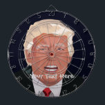 Cible De Fléchettes Tableau noir de la cage métallique personnalisée D<br><div class="desc">Le design présente le président Trump là où vous le voulez. Il est souvent une cible de choix et que vous l’aimiez ou le détestiez,  ce sera un sujet de conversation intéressant.</div>
