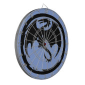 Cible De Fléchettes Tableau noir Dragon bleu (Devant gauche)
