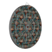 Cible De Fléchettes Tableau noir en métal rouillé (Devant gauche)