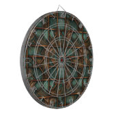 Cible De Fléchettes Tableau noir en métal rouillé (Devant gauche)
