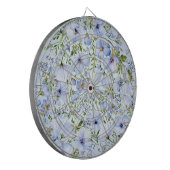 Cible De Fléchettes Tableau noir floral (Devant gauche)