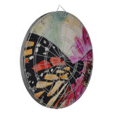 Cible De Fléchettes Tableau noir papillon Monarque (Devant gauche)