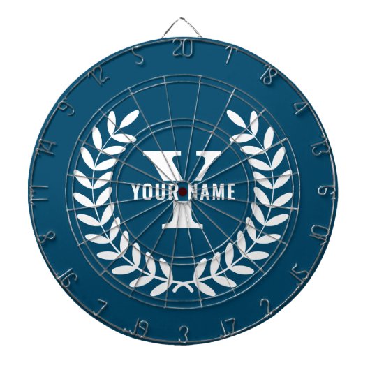 Cible De Fléchettes Tableau noir personnalisé Personnaliser le nom ini (Devant)