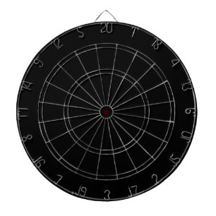 Cible De Fléchettes Tableau noir solide