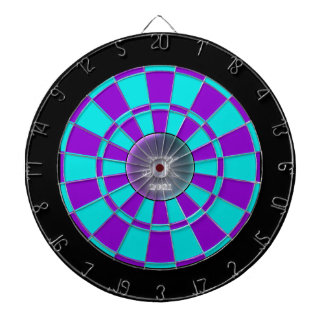 Cible De Fléchettes Tableau noir Turquoise violet 2021
