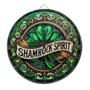 Cible De Fléchettes Tableau shamrock Spirit