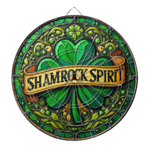 Cible De Fléchettes Tableau shamrock Spirit