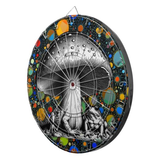 Cible De Fléchettes Tabouret (Devant droit)