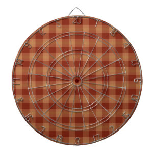 Cible De Fléchettes Tan Tartan Metal Cage Darboard