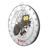Cible De Fléchettes Taon drôle insecte dessin animé (Devant droit)