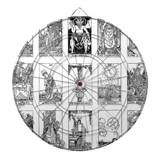 Cible De Fléchettes tarot antique (Devant)