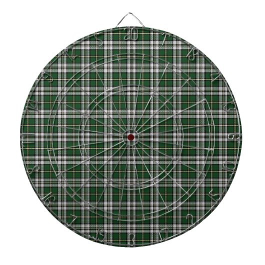 Cible De Fléchettes Tartan breton du cap vert (Devant)
