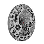 Cible De Fléchettes Tatouage Tribal Portrait de Fille Africaine (Devant gauche)