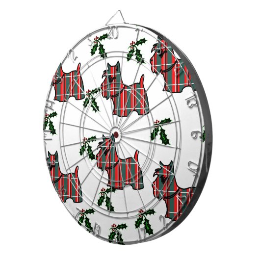 CIBLE DE FLÉCHETTES TERRIER ÉCOSSAIS (Devant droit)