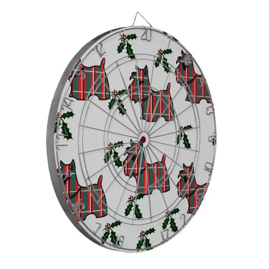 CIBLE DE FLÉCHETTES TERRIER ÉCOSSAIS (Devant gauche)