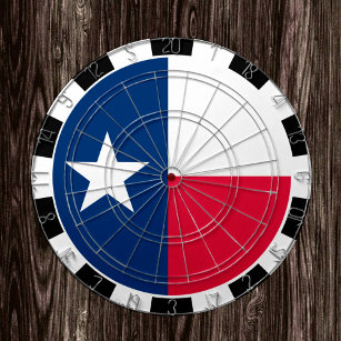 Cible De Fléchettes Texas Dartboard USA & Texas Flag / plateau de jeu
