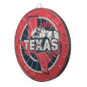 Cible De Fléchettes Texas Man Cave Nom personnalisé Date Est (Devant droit)