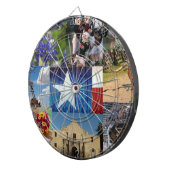 Cible De Fléchettes Texas Photo Mosaic (Devant droit)