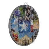 Cible De Fléchettes Texas Photo Mosaic (Devant gauche)