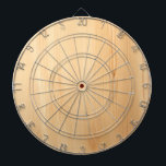 Cible De Fléchettes Texture en bois blond<br><div class="desc">Impression texture de pin blond. Design minimaliste.</div>